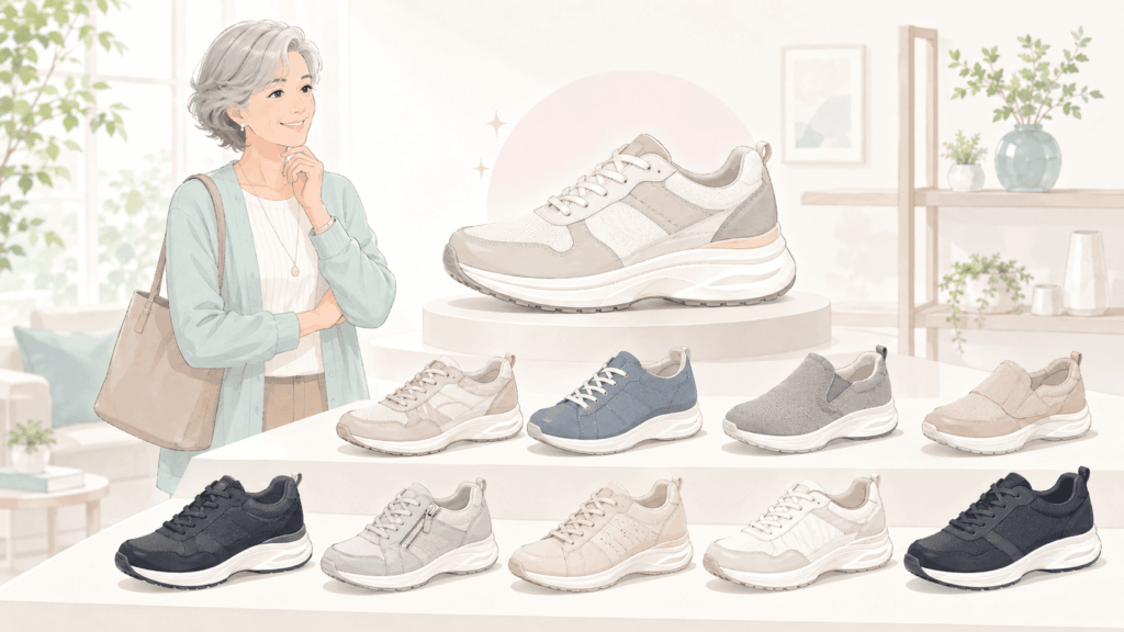 60代女性におすすめのスニーカー10選