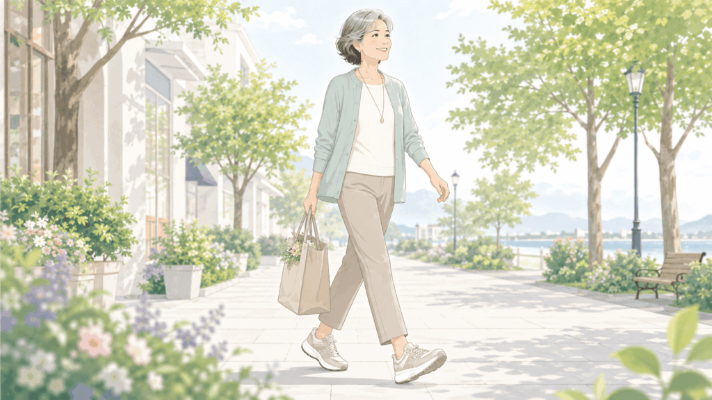 まとめ｜60代女性のスニーカーは毎日履きたくなる一足を選ぼう