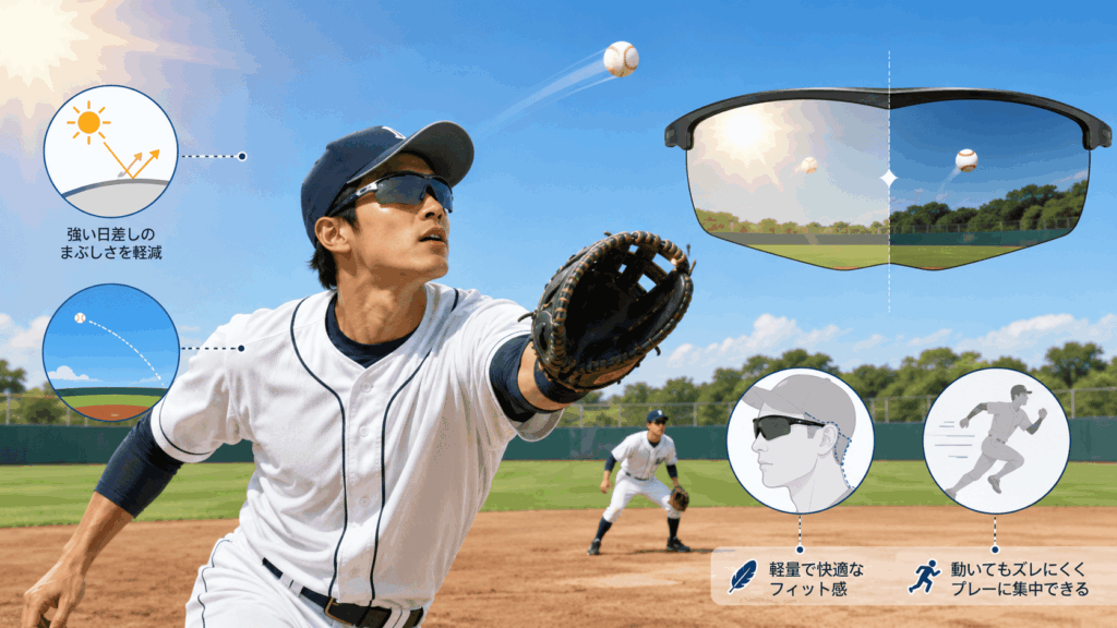 オークリーの野球用サングラスはなぜ人気？
