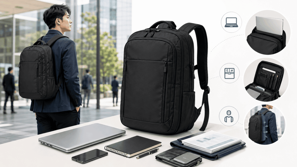 通勤・ビジネス向けはShuttle Daypackが本命