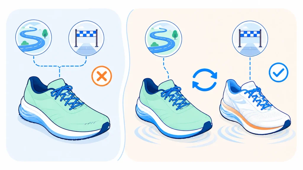サブ4向けランニングシューズの選び方｜5つのポイント