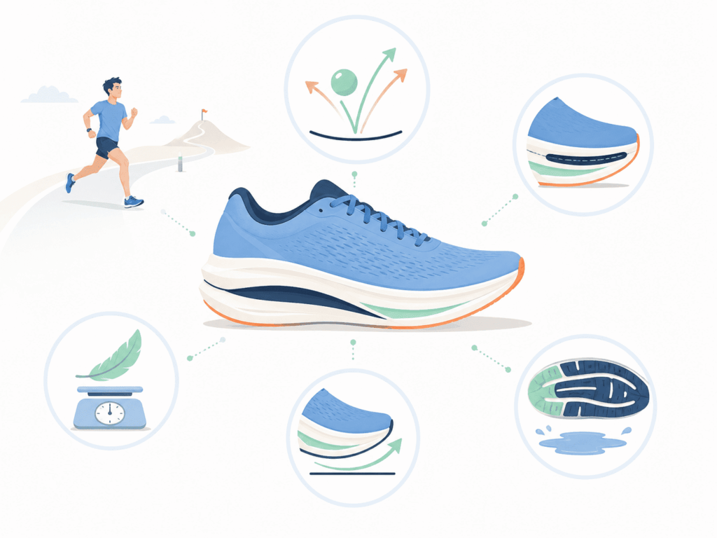 サブ3.5向けランニングシューズの選び方|5つのポイント