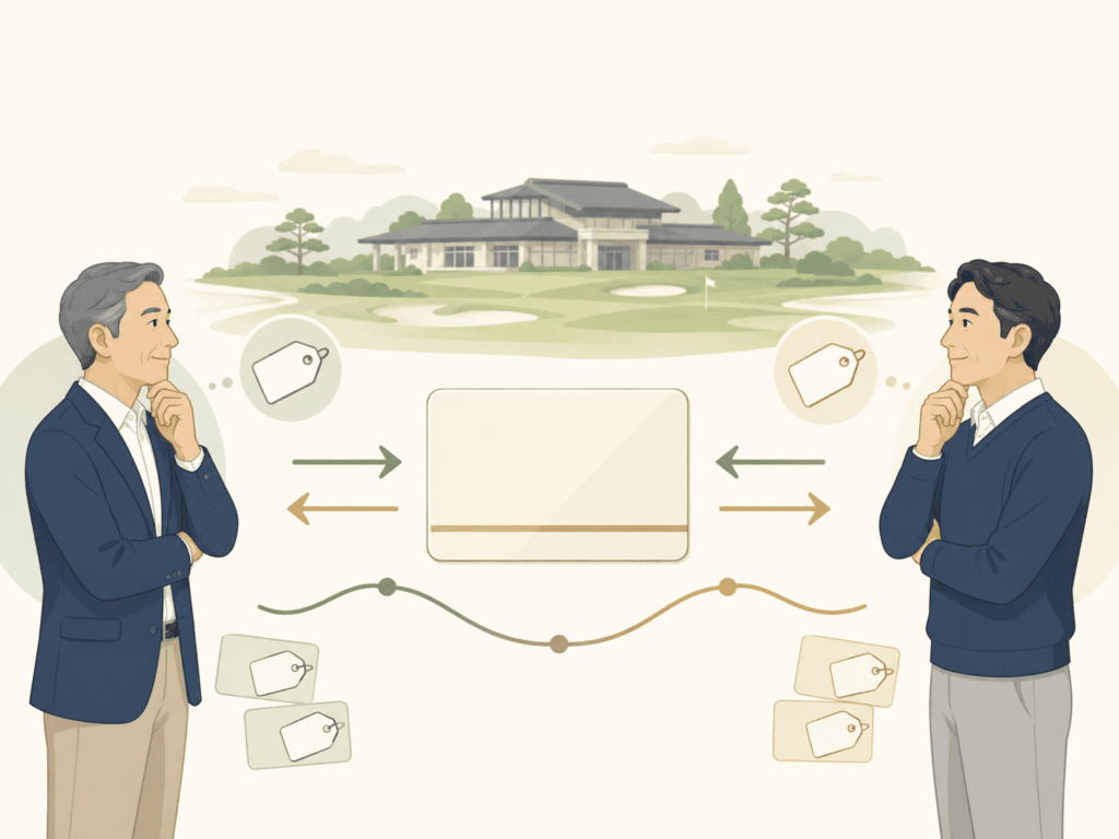 ゴルフ会員権の相場とは？【2026年の最新動向】