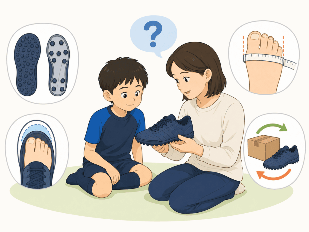 幅広ジュニアのトレーニングシューズに関するよくある質問