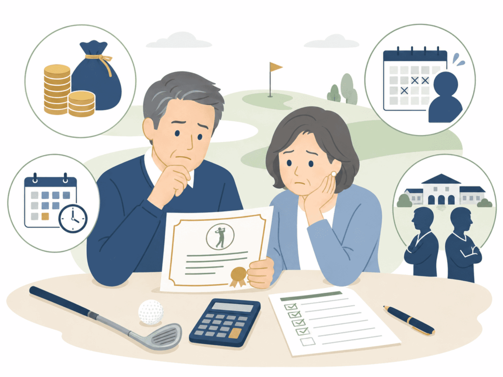 ゴルフ会員権を買って「後悔した」「失敗した」と嘆く理由とは？