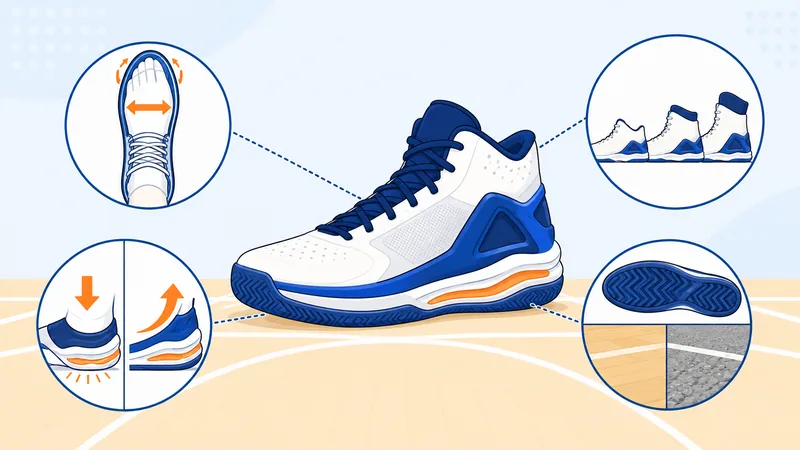 失敗しないバスケットシューズの選び方4つのポイント