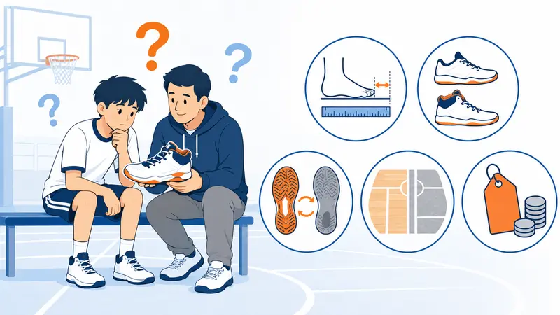 中学生のバスケットシューズに関するよくある質問（FAQ）