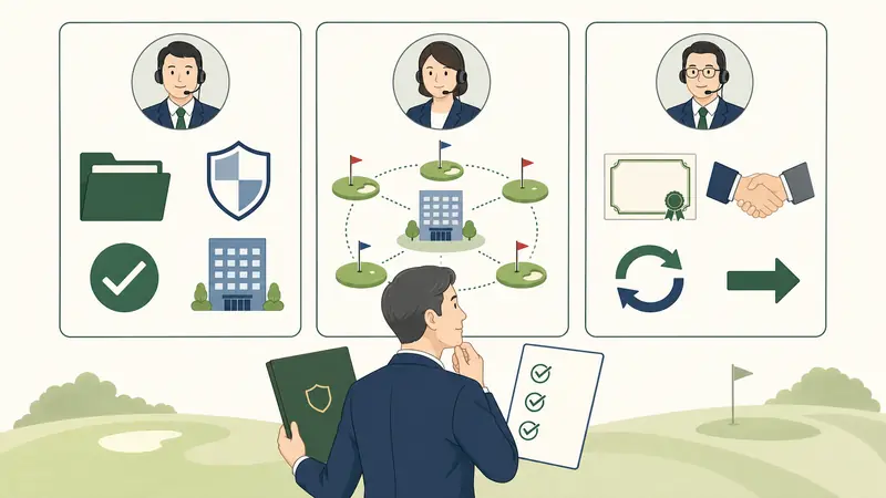 【比較】法人ゴルフ会員権の相談に強い仲介業者3社