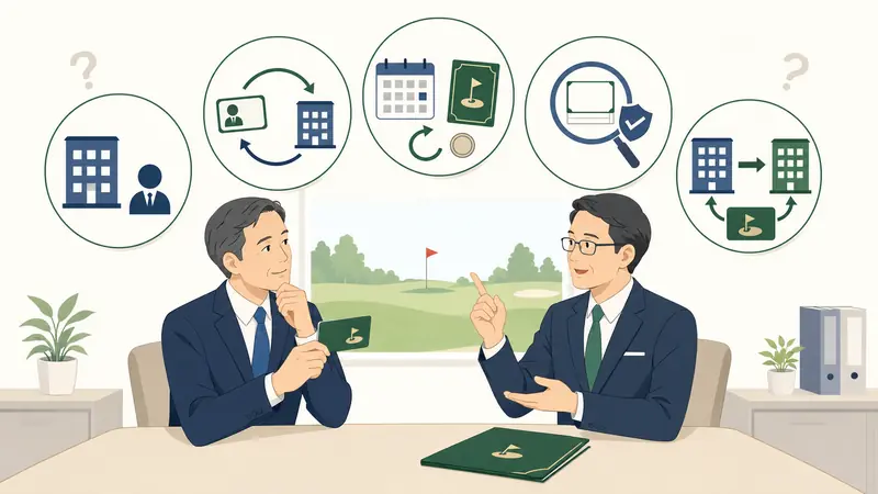 法人ゴルフ会員権に関するよくある質問