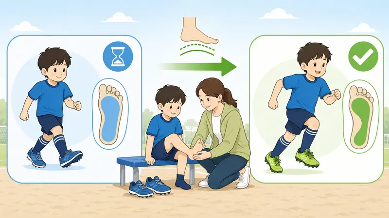 スパイクデビューは「土踏まずが育ってから」が基本