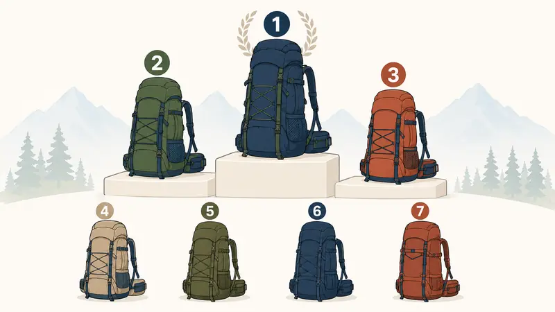 大容量登山リュックおすすめランキングTOP7【40L〜60L】