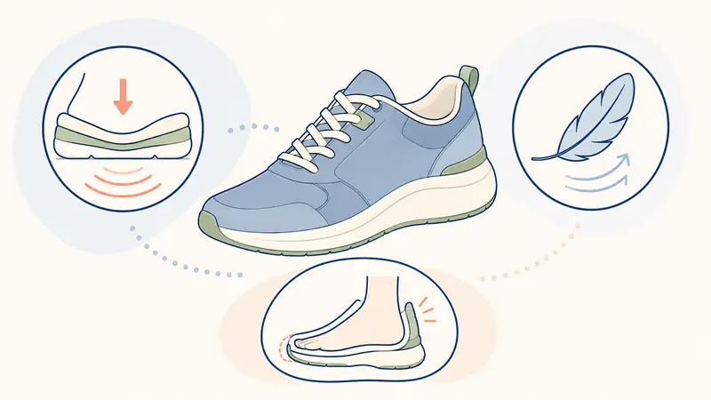 歩きやすいスニーカーとは?疲れにくさを決める3つの要素