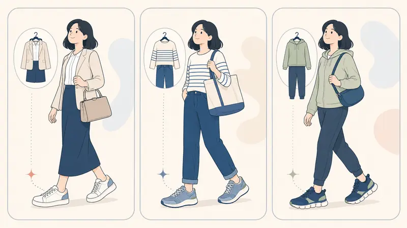 ②服装に合わせてデザインのテイストを選ぶ