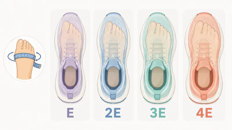 「ワイズ（足囲）」とは？E・2E・3E・4Eの意味