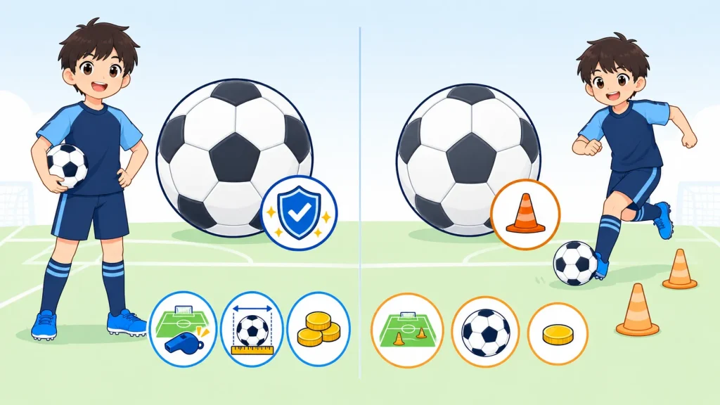 サッカーボール4号の「検定球」とは?まず知っておきたい基礎知識