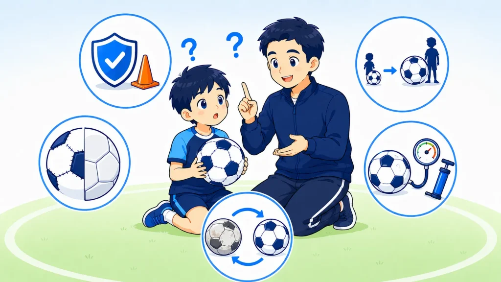 サッカーボール4号検定球のよくある質問(FAQ)