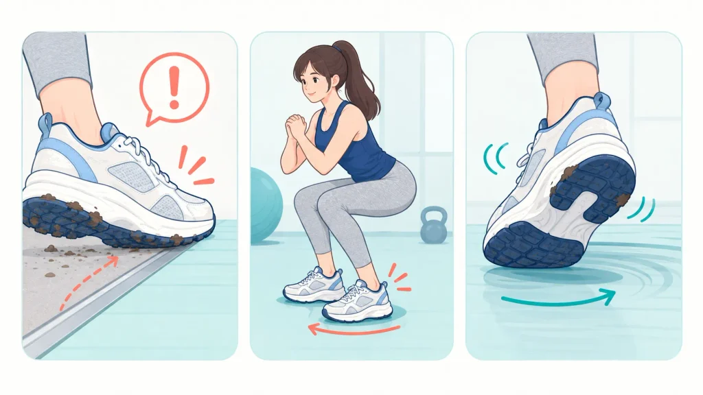 そもそもジム用シューズは必要?普通のスニーカーとの違い