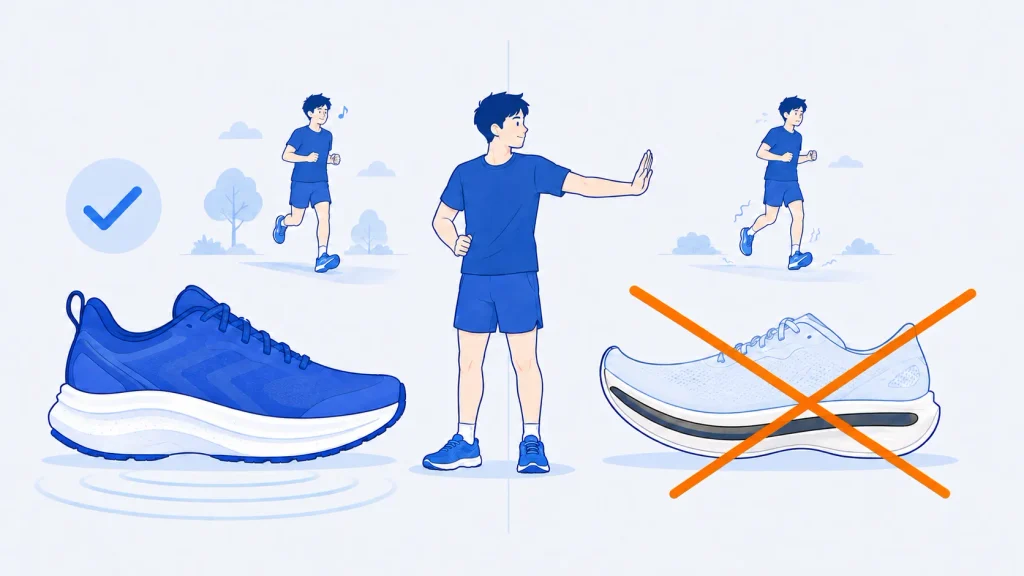 サブ5向けランニングシューズの選び方5つのポイント