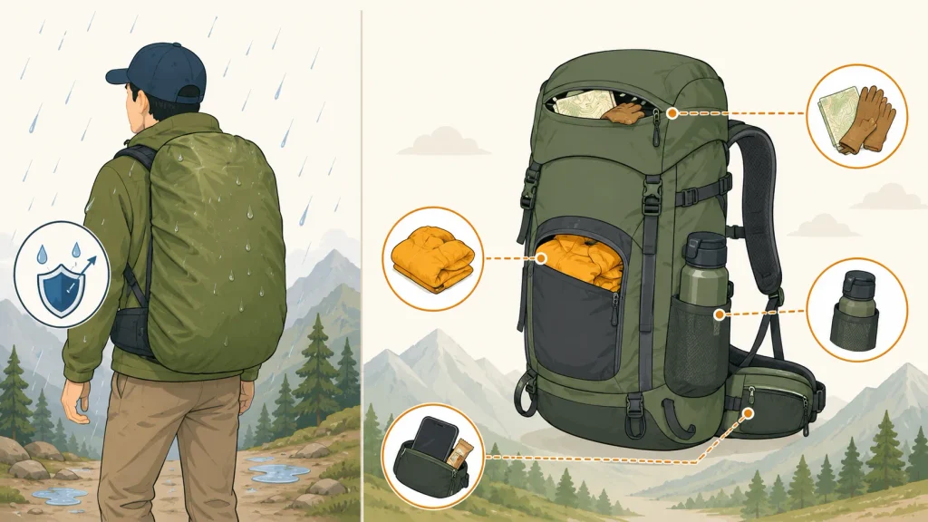 30Lの登山リュックの選び方5つのポイント
