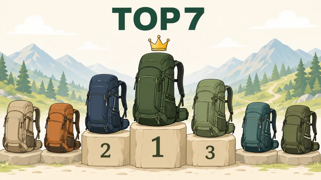 30Lの登山リュックおすすめランキングTOP7