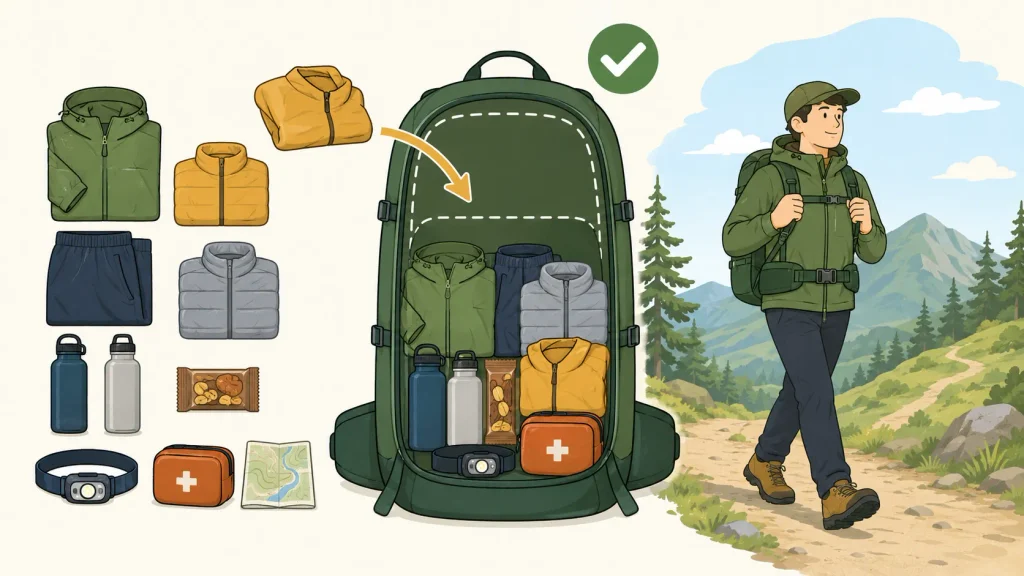 30Lの登山リュックはどんな山行に向いている？