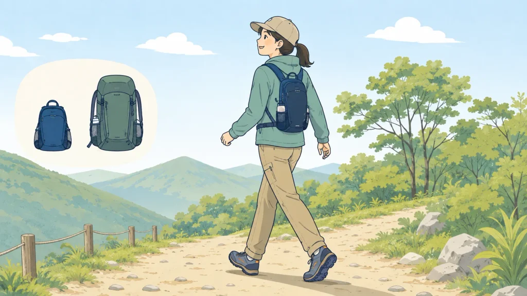 登山リュック10Lはどんな場面で使える？まずは容量の考え方を整理