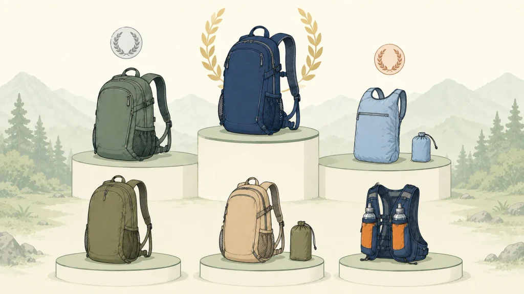 登山リュック10Lおすすめランキング6選