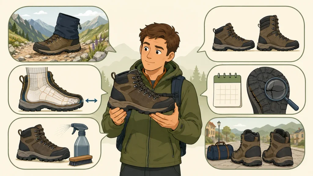 ミドルカット登山靴に関するよくある質問(FAQ)