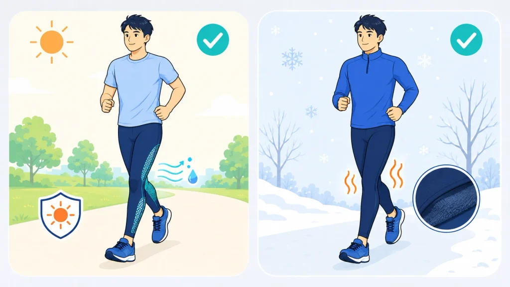 失敗しないランニングタイツの選び方