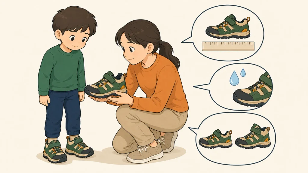 キッズ用トレッキングシューズに関するよくある質問