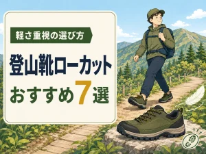 登山靴ローカットおすすめ7選｜軽さ重視の選び方と人気ランキング