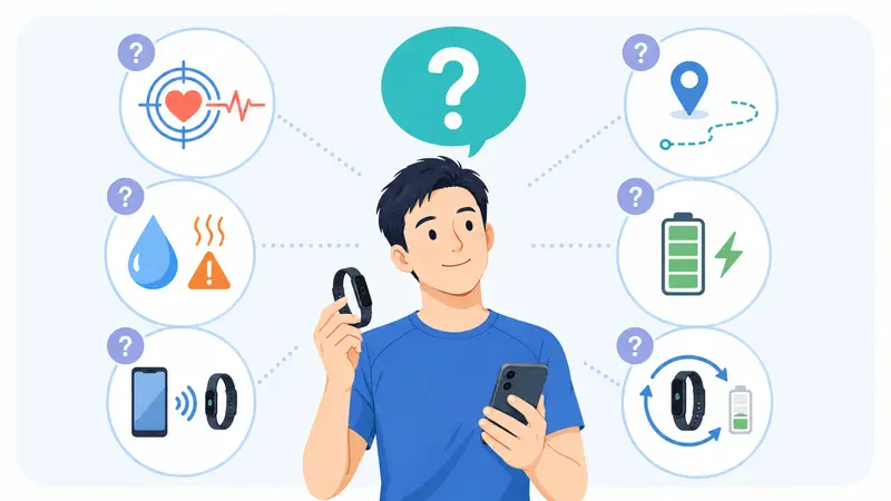 フィットネストラッカーに関するよくある質問(FAQ)