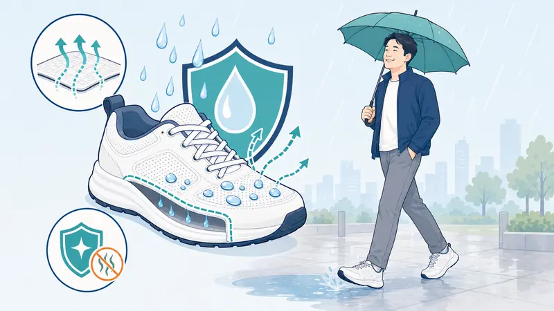 ⑤防水・撥水などの付加機能で選ぶ