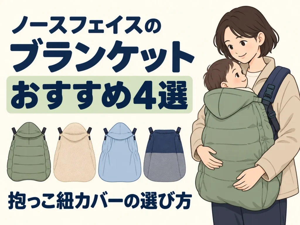 ノースフェイスのブランケットおすすめ4選｜抱っこ紐カバーの選び方
