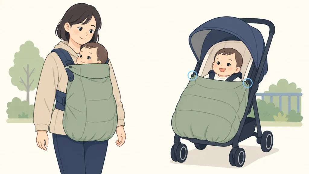 ノースフェイスのブランケットとは?抱っこ紐カバーとして選ばれる理由