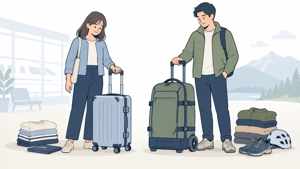 まとめ｜旅行や荷物量に合うモデルを選ぼう