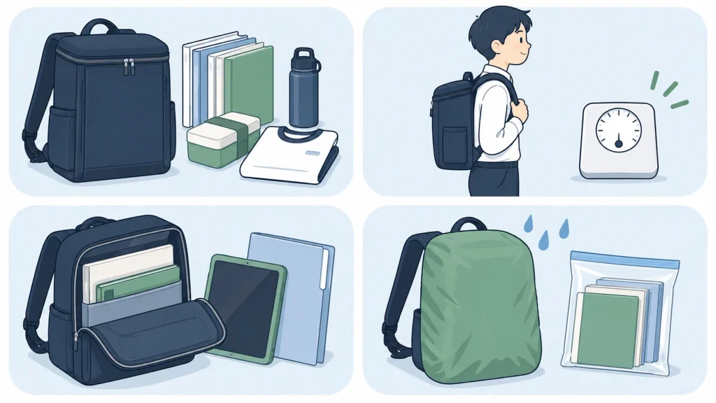 学年・荷物量・悩み別のおすすめモデル