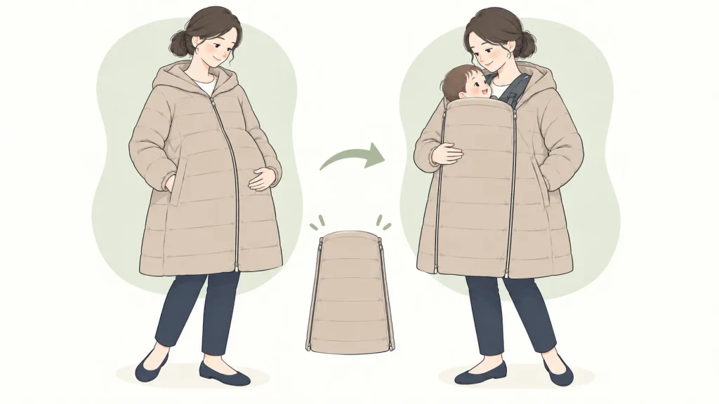 ノースフェイスのマタニティダウンとは?特徴と人気の理由
