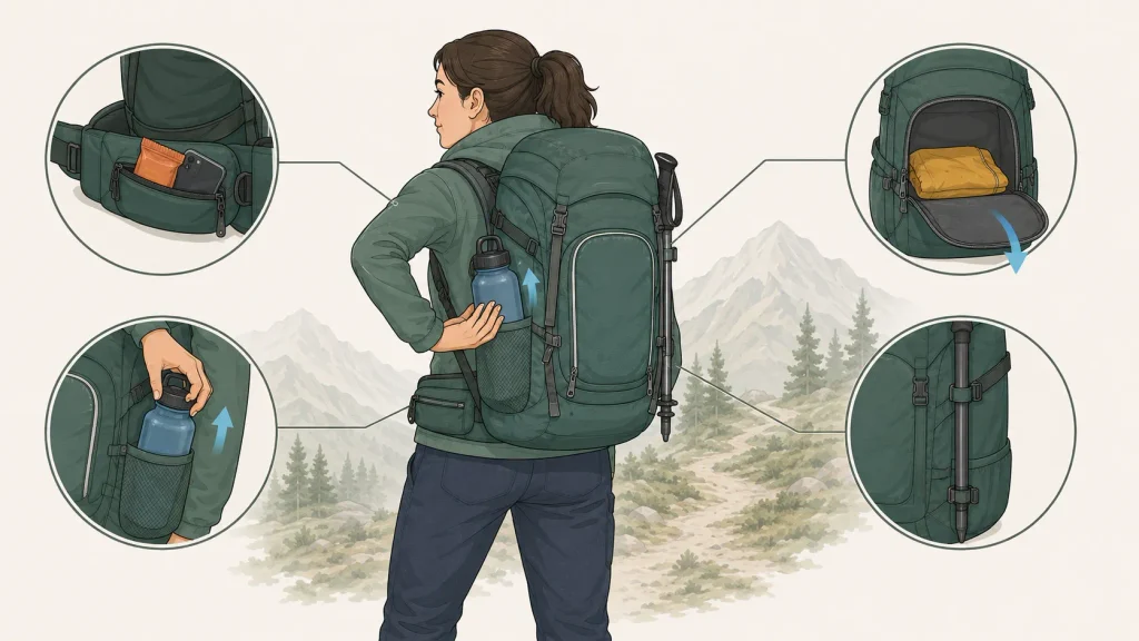 失敗しないレディース登山リュックの選び方