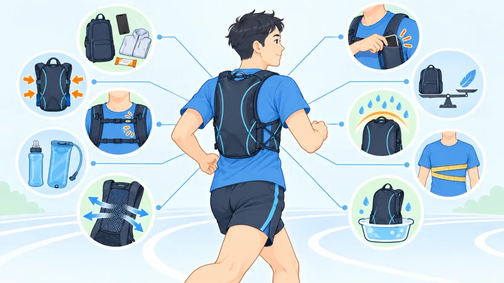 失敗しないランニングリュックの選び方10のポイント