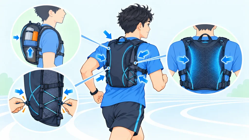 失敗しないランニングリュックの選びのポイント