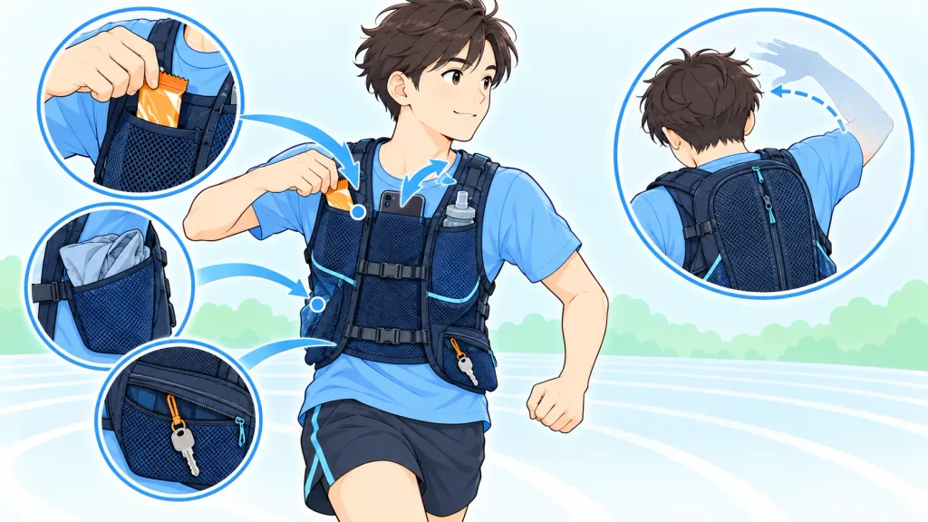 失敗しないランニングリュックの選びのポイント