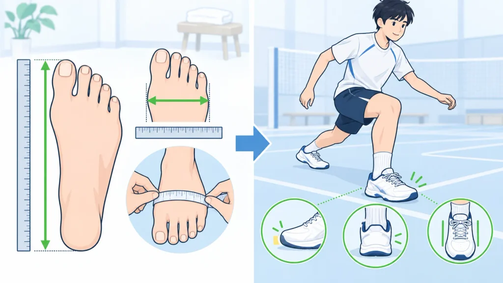失敗しないバドミントンシューズの選び方