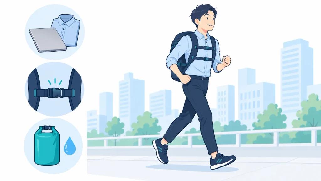 まとめ|通勤荷物とフィット感に合うリュックを選ぼう