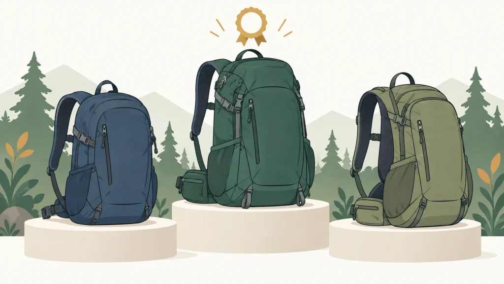 日帰り向け登山リュックおすすめランキング7選
