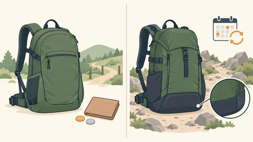 失敗しない日帰り向け登山リュックの選び方