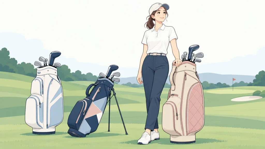 まとめ|軽さと好みのデザインで自分に合うキャディバッグを選ぼう