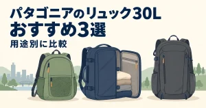 パタゴニアのリュック30Lおすすめ3選|用途別に比較