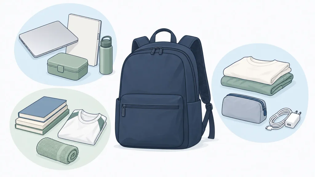 30Lリュックはどれくらい入る?容量の目安と向いている用途