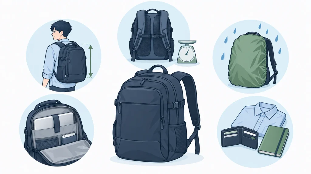 30Lリュックの選び方|購入前に確認したい5つのポイント